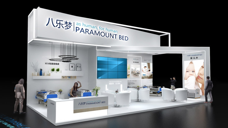 上海展臺搭建哪家強？圓桌國際展覽教您巧妙利用玻璃材料