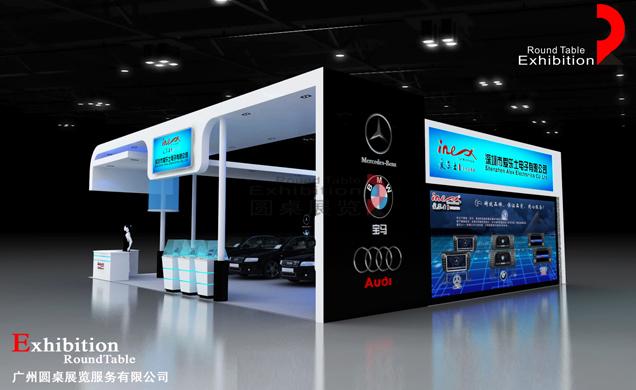 汽車配件展臺設(shè)計