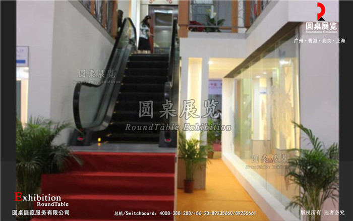 上海電梯展臺設計
