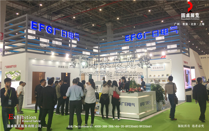 上海電梯展臺設計