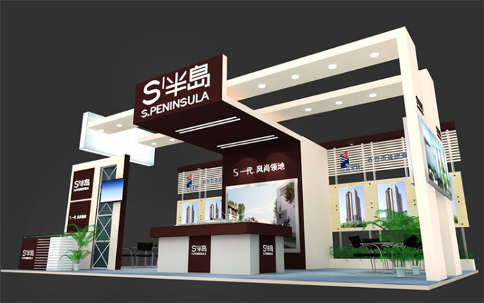珠海房地產(chǎn)外展展臺(tái)設(shè)計(jì)