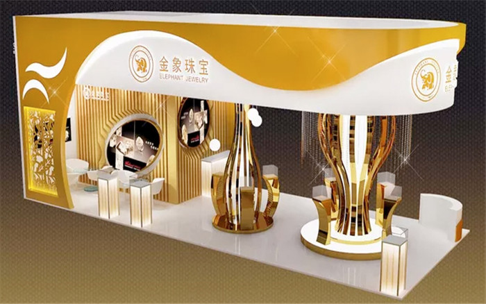 深圳珠寶展臺設(shè)計圖片