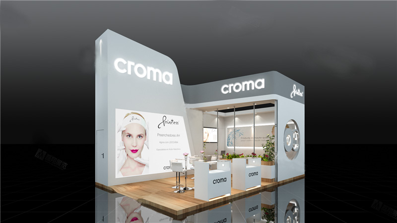 Croma -廣州美博會展臺設計