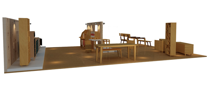家具家居展臺設(shè)計(jì)