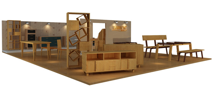 DARTON-家具家居展臺設計