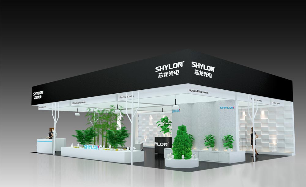 廣州照明展會搭建-芯龍光電