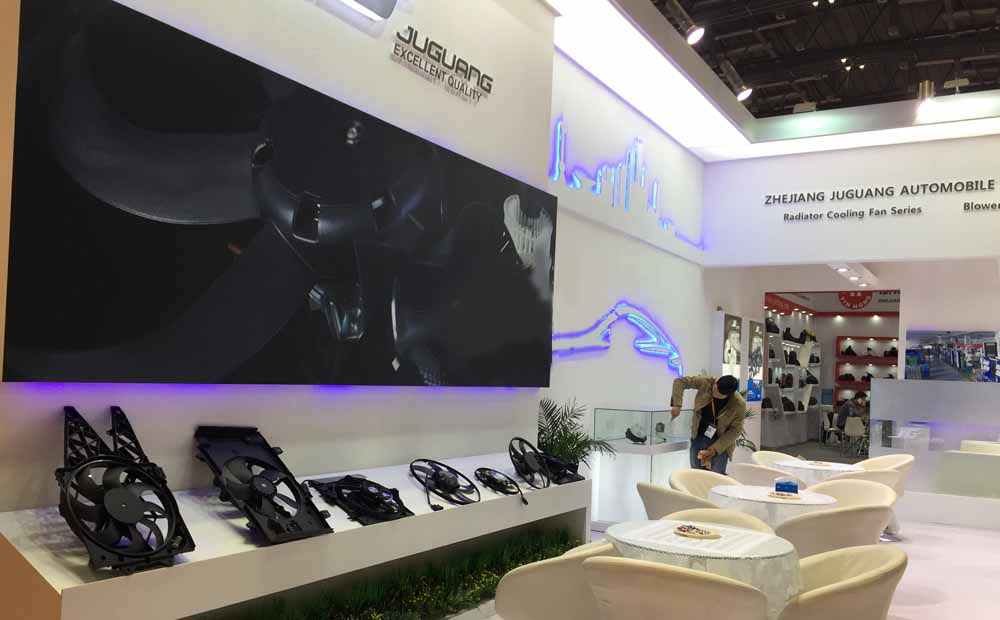 炬光-上海汽車配件展展臺搭建