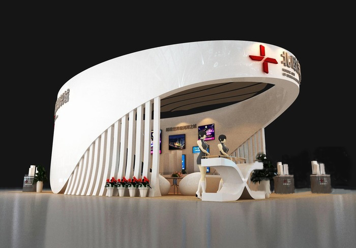 廣州展位搭建-北歐知識(shí)城-教育展展臺(tái)搭建