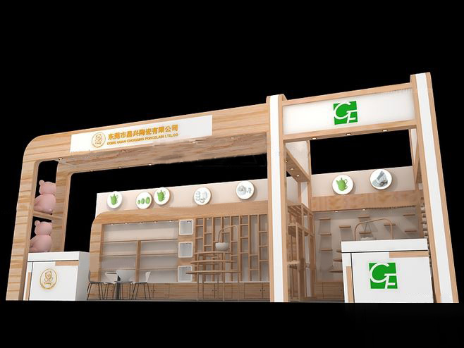 深圳展臺設(shè)計-東莞昌興-陶瓷展展臺設(shè)計