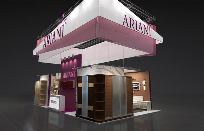 深圳婚博會(huì)展位設(shè)計(jì)-ARIANI