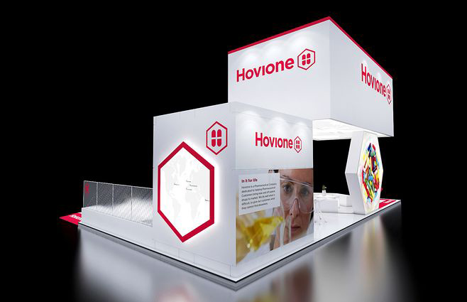 北京展覽設(shè)計-Hovione-中醫(yī)藥博覽會展覽設(shè)計