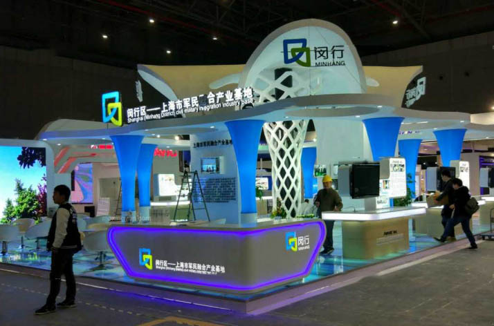 北京展位搭建-閔行翔鴻-無人機(jī)展位搭建