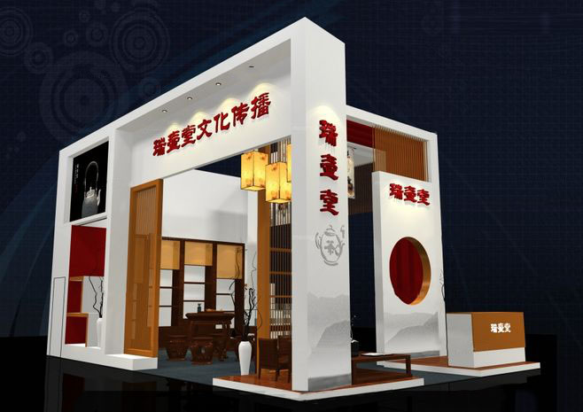 南寧展覽搭建-瑞壹堂-茶博會展覽搭建