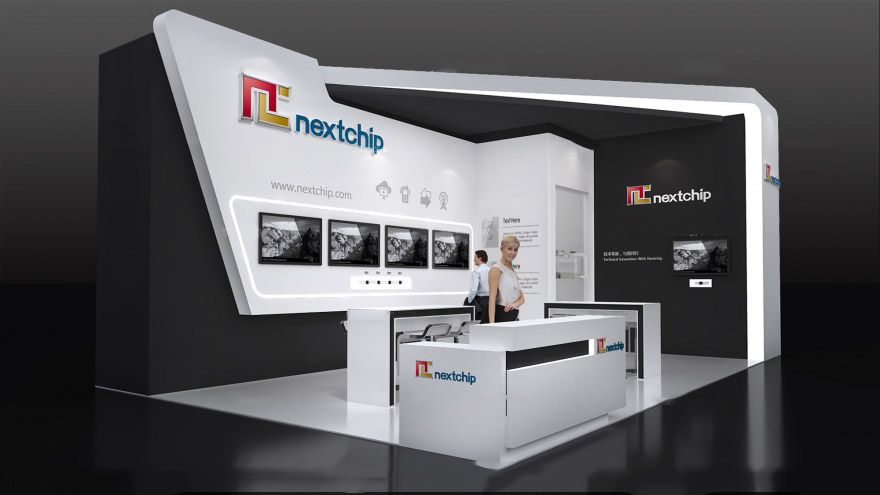 安防展臺(tái)搭建-nextchip-深圳展臺(tái)搭建
