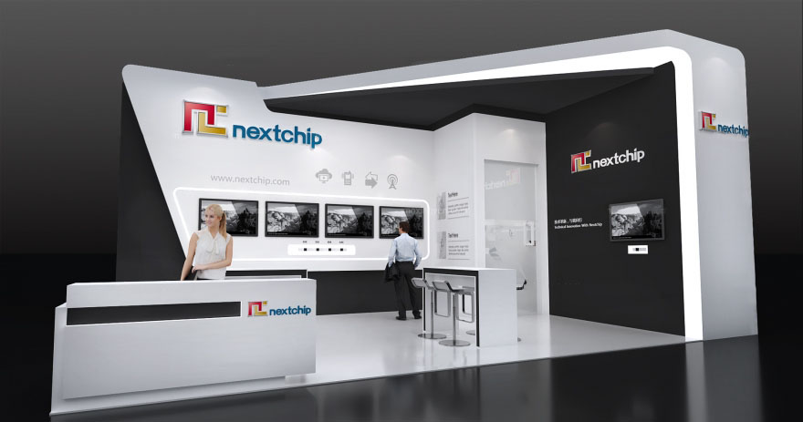 安防展臺(tái)搭建-nextchip-深圳展臺(tái)搭建