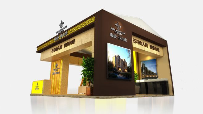 房地產(chǎn)外展搭建-順盛-深圳展會(huì)搭建