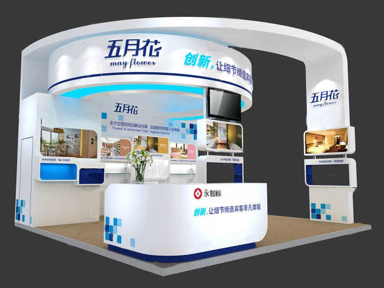 廣交會(huì)展臺(tái)搭建施工-五月花