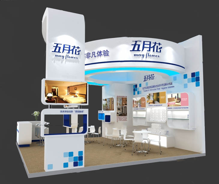 廣交會(huì)展臺(tái)搭建施工-五月花