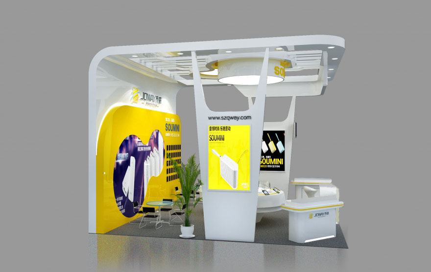 電子展設(shè)計-喬威-深圳展會搭建