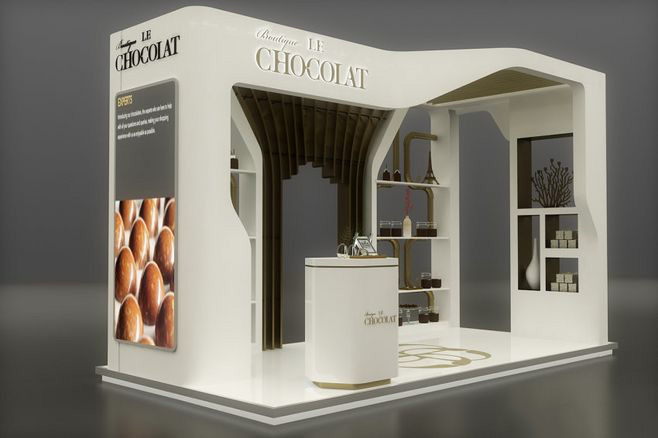 咖啡展會設計-CHOCOLAT-上海展臺搭建