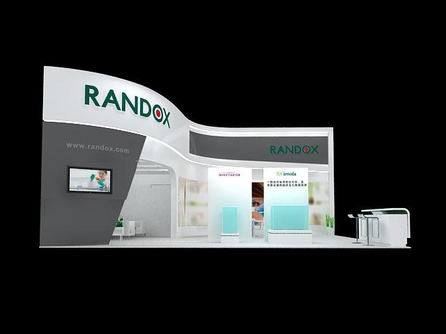醫(yī)療展臺搭建-RANDOX-深圳展會設(shè)計裝修