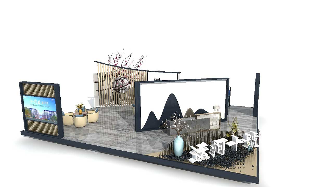 上海房地產(chǎn)展會展臺設(shè)計搭建制作