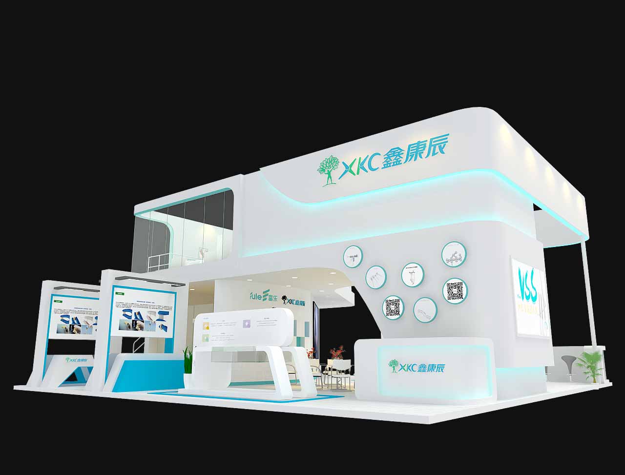 深圳會展展會設(shè)計-富樂-醫(yī)療機械展會搭建