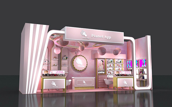 美博會展臺設(shè)計-Planet hyp-廣州展臺搭建