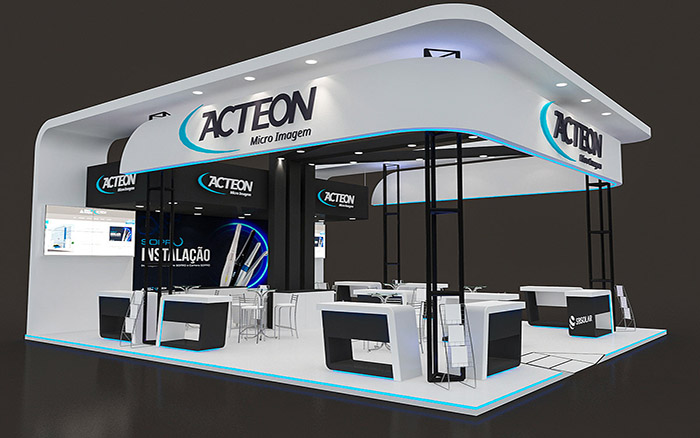 上海展覽會搭建-ACTEON-醫(yī)療展位設(shè)計