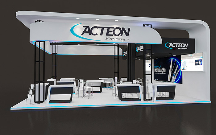 上海展覽會搭建-ACTEON-醫(yī)療展位設(shè)計