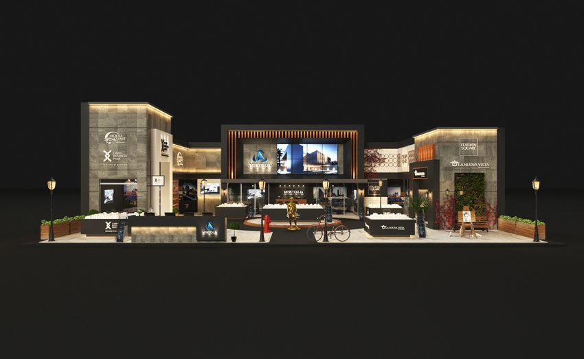 泰國(guó)展臺(tái)搭建-la.nuova vista-酒店用品展會(huì)設(shè)計(jì)