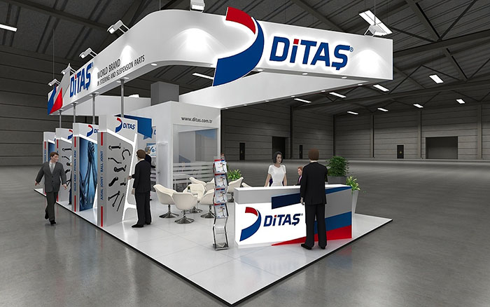 廣州汽車展攤位設(shè)計-DiTAS