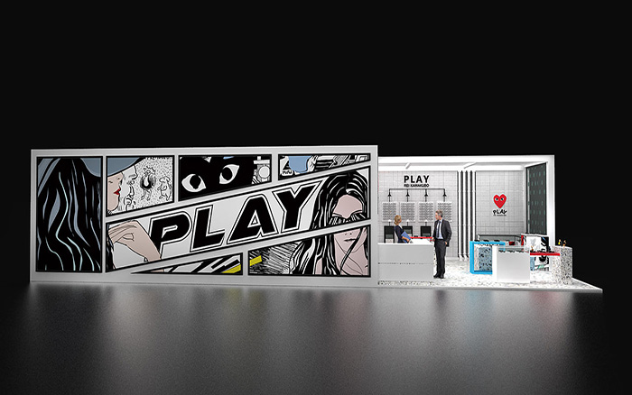 上海展場(chǎng)搭建-PLAY-服裝定制展會(huì)設(shè)計(jì)策劃