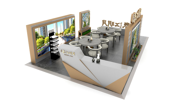 商場巡展展位搭建設計