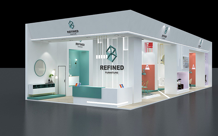 深圳展覽設計搭建-REFINED-家博會布展搭建