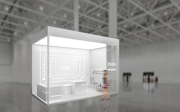 廣州展臺布展搭建-ZAHRA-美博會展臺搭建設(shè)計(jì)