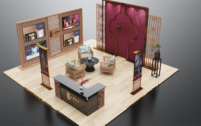 展會(huì)搭建-太湖郡府-房地產(chǎn)展覽設(shè)計(jì)