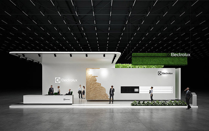 廣州專業(yè)展會搭建-Electrolux-家電展覽設(shè)計