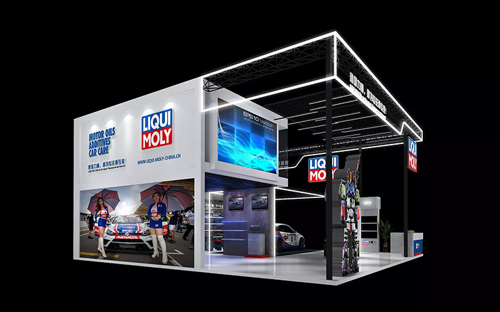 北京展臺布置-LIQUIMOLY-汽車展臺設(shè)計