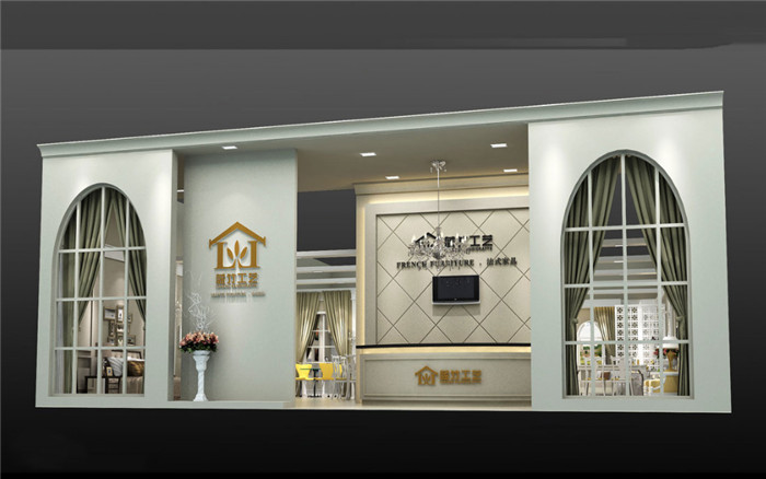 藍竹工藝-廣州家具家居展展臺設計