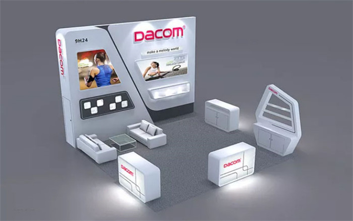 Dacom-廣州音響展展臺(tái)設(shè)計(jì)