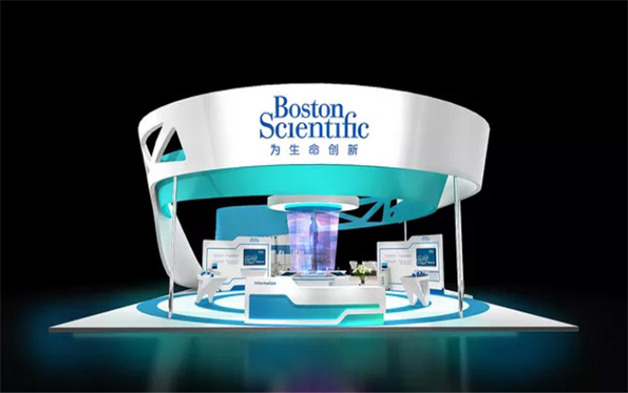 Boston Sclentific-廣州醫(yī)藥展展臺(tái)設(shè)計(jì)
