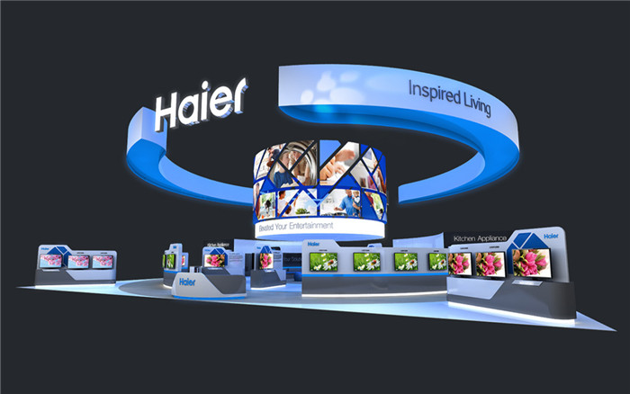 Haier-上海家電展展臺設(shè)計