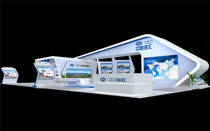 中船圣匯-廣州機械展展臺設(shè)計
