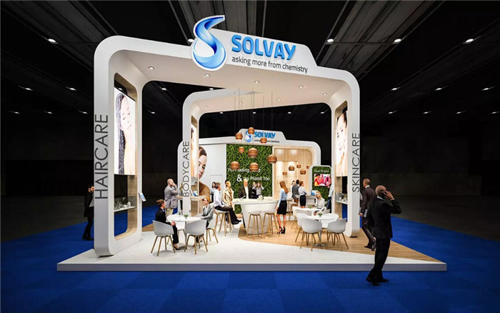 SOLVAY-廣州涂料展展臺設計