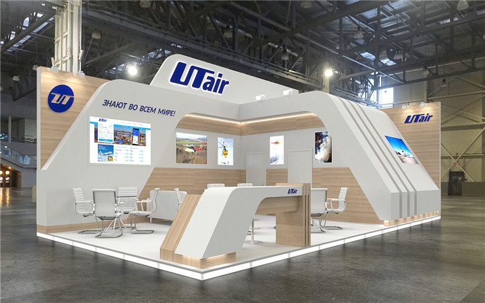 utair-北京航空展展臺設(shè)計(jì)