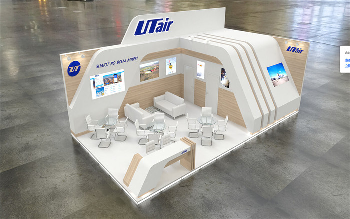 utair-北京航空展展臺設(shè)計(jì)