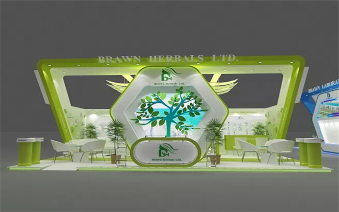 BRAWN HERBALS -廣州美博會(huì)展臺(tái)設(shè)計(jì)