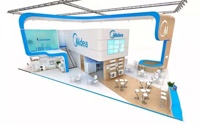 Midea-廣州家電展展臺設(shè)計