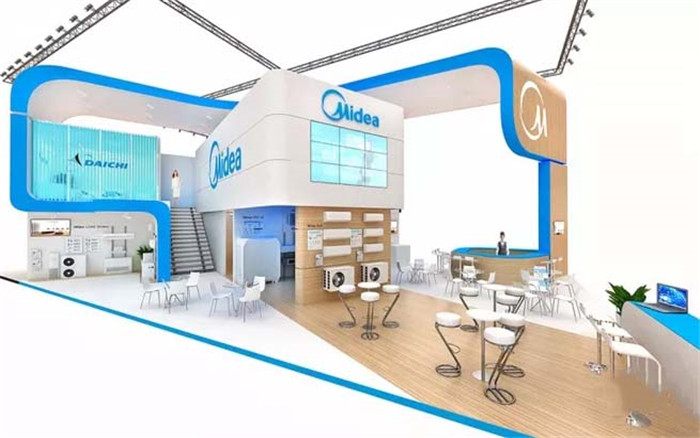 Midea-廣州家電展展臺設(shè)計
